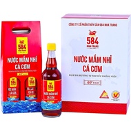 Anchovy FISH SAUCE 584 NHA TRANG 40 protein - 500ml glass bottle