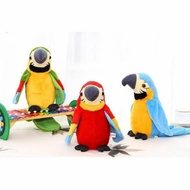 Promo Mainan Edukasi Anak Pet Alive Boneka Burung Beo bisa bicara