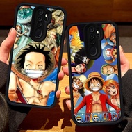 S47 Anime One Piece Casing for OPPO Reno 2Z A37 F11 A9 A39 2F A5 2020 A83 Pro black
