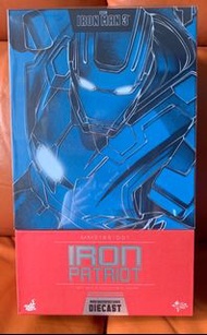 Hot toys 1/6 Iron Patriot 愛國者 Iron man 3 鐵甲奇俠 3 MMS 195-D01 合金 全新