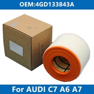 ☂Car Air Filter Cleaner Element 4GD133843A For Audi C7 A6 Avant A7 1.8TFSI 2.0TDI 2.0TFSI 2011-2 ☌️