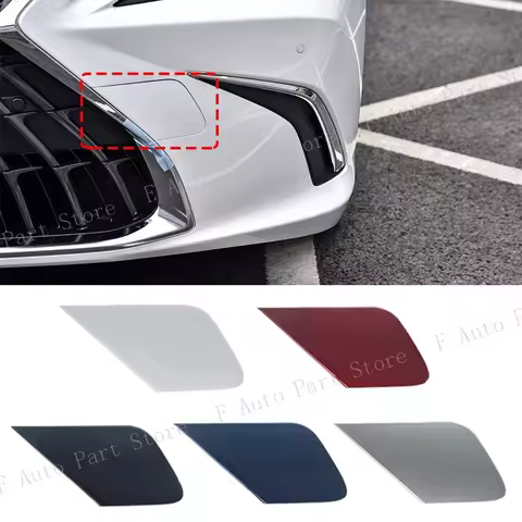 Front Bumper Trailer Cover Lid Towing Hauling Tow Hook Eye Cap For Lexus ES ES200 ES250 ES260 ES350