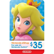 บัตร Nintendo Eshop Card $35 (US Account)