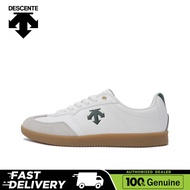 【Descente official store】Descente Sport Style Mens and womens sneakers Casual shoes White green