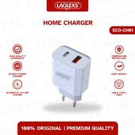 LOLEXS - 45 WATT USB 5.0 PD 25 WATT QUALCOMM 5.0 ECO+CH-01 Fast Charging Adapter