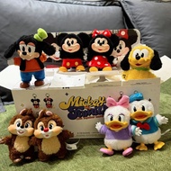 Original MINISO Disney Mickey Family Keychain Series Blind Box Figure Collection Mickey Minnie Donal