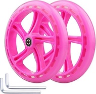 8-inch Scooter PU Replacement Wheels 200mm Scooter Wheels for Razor A5 Kid Youth Adult Kick Scooter,
