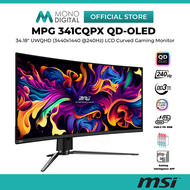 MSI 34.18" MPG 341CQPX QD-OLED UWQHD (3440 X 1440 @240HZ) / 49" MPG 491CQPX QD-OLED DQHD (5120 X 144