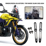 Fit For Suzuki V-Strom 800DE DL800 DL 800 DE 2022 2023 2024 Motorcycle Windscreen Adjusters CNC Wind