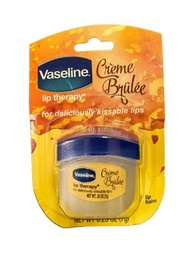 Vaseline - Vaseline - 凡士林修護潤唇膏 迷你裝7g 焦糖布丁味(Creme Brulee)
