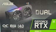 VGA (การ์ดจอ) ASUS DUAL RTX 3060TI O8G V2 - 8GB GDDR6 มือสอง ประกันไทย