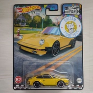 Hotwheels Premium Porsche 911Turbo (930) Boulevard + Protector