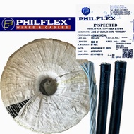 Locally Made PHILFLEX ACSR Service Drop Wire TRIPLEX AWG4/7 x PER 10-50Meters
