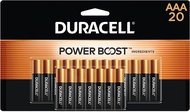 Duracell Coppertop AAA Batteries with Power Boost Ingredients 20 Count Pack Triple A Battery with Lo