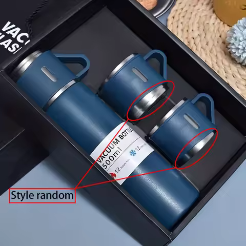 Vacuum Insulated Thermos Bottle 304 Stainless Steel Insulated Cup Reusable Versatile Water Flask Sui