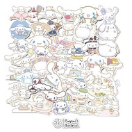 ʕ •ᴥ•ʔ : Waterproof Stickers With Cinnamon Roll Pattern Sanrio | Cinnamoroll-Decoration Sticker Set