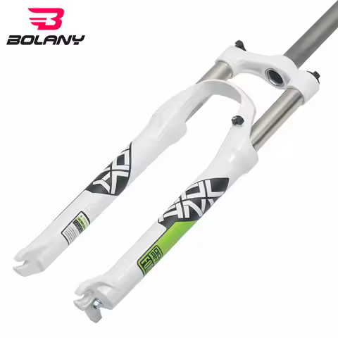 for BOLANY Mountain Bike Fork 26 Inch 27.5 Inch Aluminum Suspension Spring Fork Spare Parts Wholesal