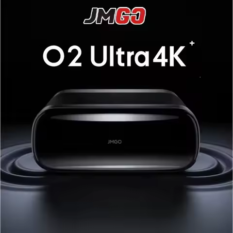 JMGO O2 Ultra Projector 4K UHD 3840x2160 Ultra Short Throw Beamer 2800 CVIA Lumens Three Color MEMC