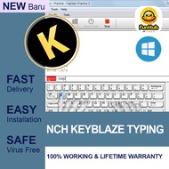 NCH KEYBLAZE TYPING ⭐ Full Version ⭐ Windows PC Software | Lifetime Premium
