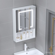 【weizhi】Mirror Cabinet customized with light demisting toilet hanging cabinet single aluminum small apartment intelligent 40CM toilet storage cabinet bathroom MRUU