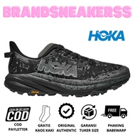 Original Hoka Speedgoat 6 Goretex Black Outer Orbit Trailrun Hiking Shoes