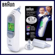 100% 0riginal Ship 24h 1 YearWarranty Braun Thermoscan IRT6520ear เครื่องวัดอุณหภูมิ Braun 6520