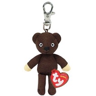 過千5星店🌞現貨 -TY BEANIE MR BEAN TEDDY KEY CLIP