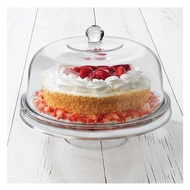 6-in-1 Acrylic Cake Stand Cake Plate with Acrylic Lid KP478