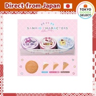 【Direct from JAPAN】
Sanrio Characters Mini Gofer 3-Can Set Gift Box (18 Petit Gofer Cookies) My Melo