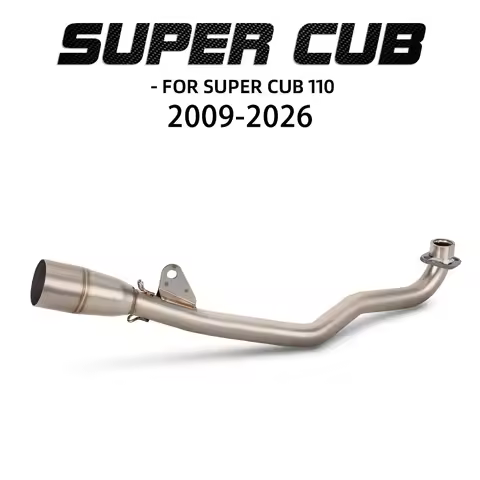 Super CUB110 exhaust manifold For Honda Super CUB110 Pro Super CUB110 Lite CUB 110 Pro Lite 2009-202