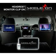 Car Headrest Monitor Clip On Headrest Monitor Monitor Clip On 10 Inch Skeleton Skt-@ 751