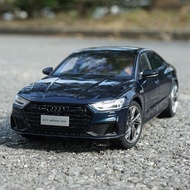 [Free Accessories] Shangauto Audi A7L Audi A7L1: 18 Alloy Simulation Car Model Collection Ornaments