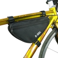 《Baijia Yipin》 Bike Triangle Bag Frame Outdoor Road Bicycle Front Tube Mountain Pouch Storage Accessories