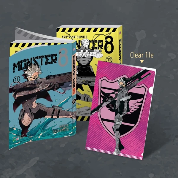 MONSTER #8 - Tập 11 - Bản Đặc Biệt - Bright Ver - Tặng Kèm Clear File “Numbers User”