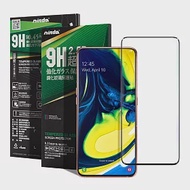 NISDA for 三星 Samsung Galaxy A80/ A90 完美滿版玻璃保護貼-黑