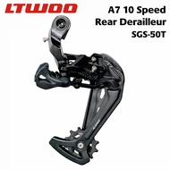 A7 10S Bicycle Rear Derailleur for 34-50T Mountain Bike Folding Bicycle Derailleur for DEORE X7 X9