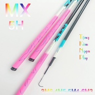 Hand Fishing Rod, MX 5h 19i Radio Fishing Rod with Extra Tip and Rod Bag adcvb8888