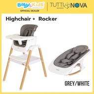 Tutti Bambini Nova HIGHCHAIR & ROCKER เก้าอี้เด็กโยก เก้าอี้กินข้าวเด็ก เปลโยกเด็ก สินค้านำเข้าจากอั