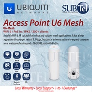 Ubiquiti U6-Mesh Access Point WiFi 6 Mesh 2.4GHz 5GHz Ceiling Wall mount UBNT UAP SOCIAL WIFI6