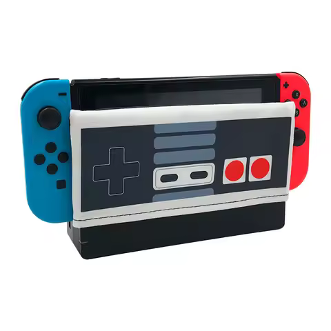 Dock Cover for Nintendo Switch, Switch OLED Protective Anti-scratch Case Microfiber Cloth Sleeve Dec