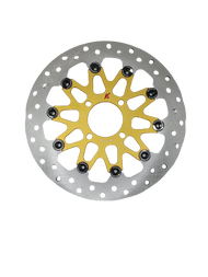 KING DRAG FLOATING BRAKE DISC LC135 267MM BLACK GOLD GRAY THAILAND PREMIUM QUALITY KD6087