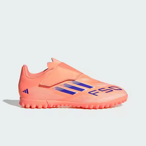 Adidas Originals F50 CLUB VEL TF Kids Magic Tape Soccer Shoes JI0035