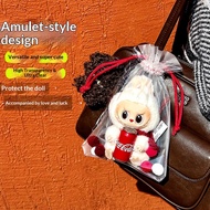 10cm-19cm Doll Transparent Protective Bag Labu Cloth Portable Bag Doll Outing Storage Anti-Collision