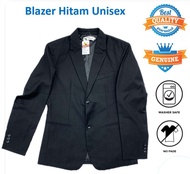 Blazer Hitam Unisex JENAMA Falcon Pengawas Sekolah Long Sleeves TOLAK DISCOUNT 16%