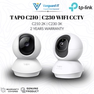 TP-Link CCTV Tapo C210 C230 2K/3k FullHD Pan Tilt 360 Wireless Wifi HomeSecurity Surveillance Camera