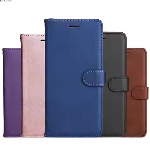 Luxury Wallet Flip Case For Samsung Galaxy Note 9 Cover Leather Solid color Magnetic funda Note9 SM 