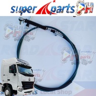 WG9900243551 Sinotruk HOWO T7H shift cable TX gear pull cable Shandeka C7 cable selection cable