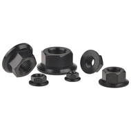 Wanyifa Titanium Gr5 Nut M5 M6 M8 M10 Hex Flange Nut Seat Nut Front Axle Nut Rear Sprocket Nut