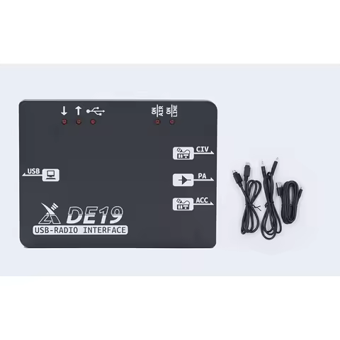 Xiegu DE-19 DE19 External Expansion Adapter USB Radio interface CIV PA ACC For G90/G90S, G106/G106C 