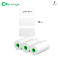 [Oqiao] PeriPage 3 Rollen Label Papier Aufkleber Selbst-Klebstoff Wasserdicöht L-Beweis Für PeriPage